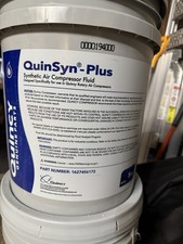 Quincy QuinSyn Plus Air Compressor Lubricant, 8000 Hour, 5 Gallon Pail