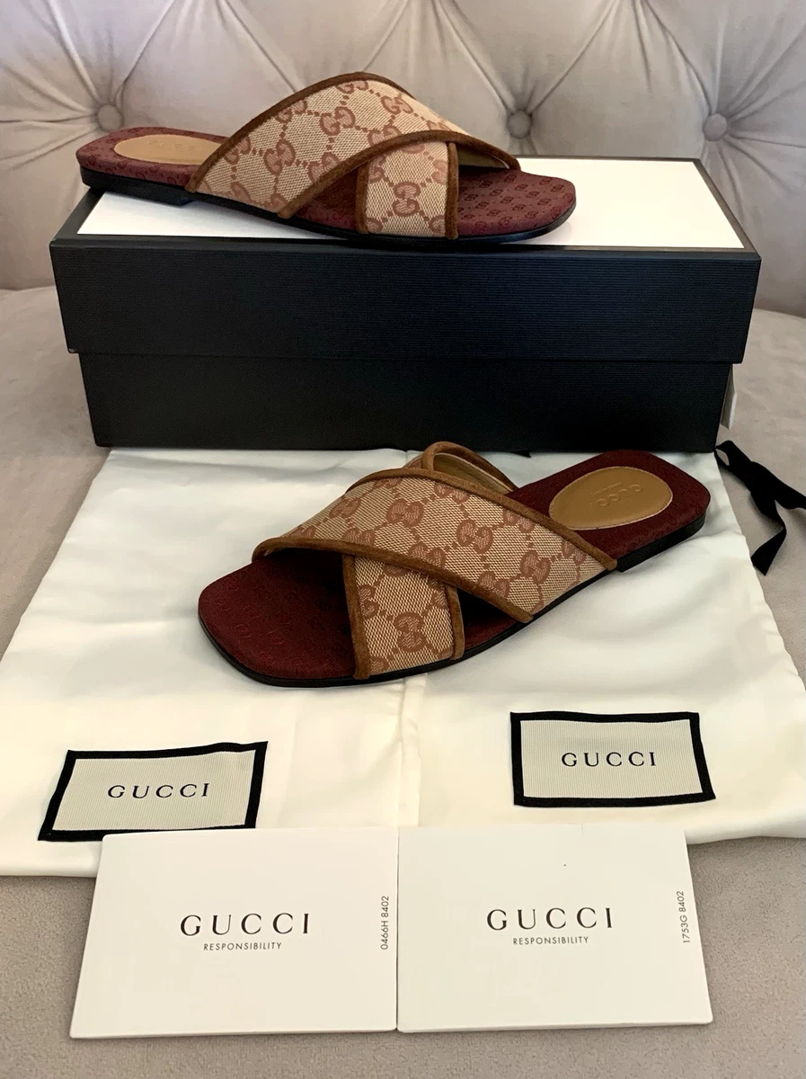 25+ Gucci Leather Upper Slide Sandals for Women for sale | Updated