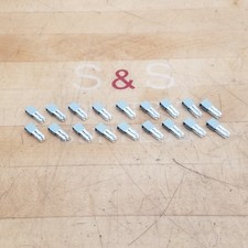 Lot Of 10 - Wago 280-402 Adjacent Jumper, 800V, Grey - USED