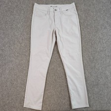 Travis Mathew Micro Chip Gray Open To Close Performance Pants Mens Size 32x31