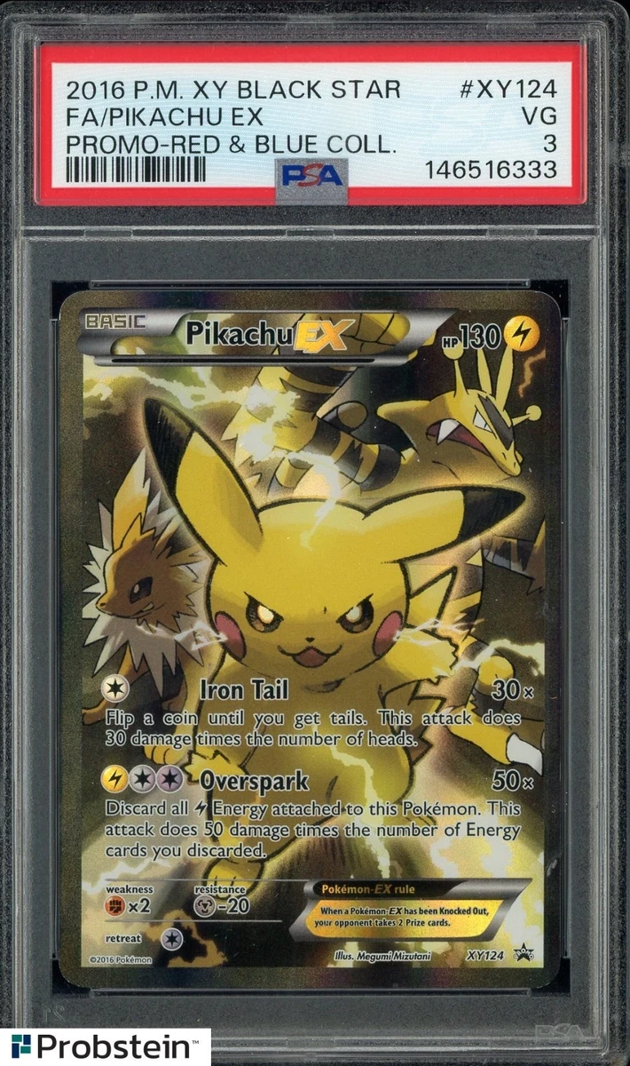 Preços baixos em Pikachu Ex XY124 XY | eBay