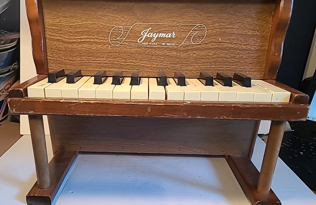 JAYMAR トイピアノ　アンティーク Vintage Jaymar Baby Grand Child's Toy Piano Made in U.S.A. - Etsy