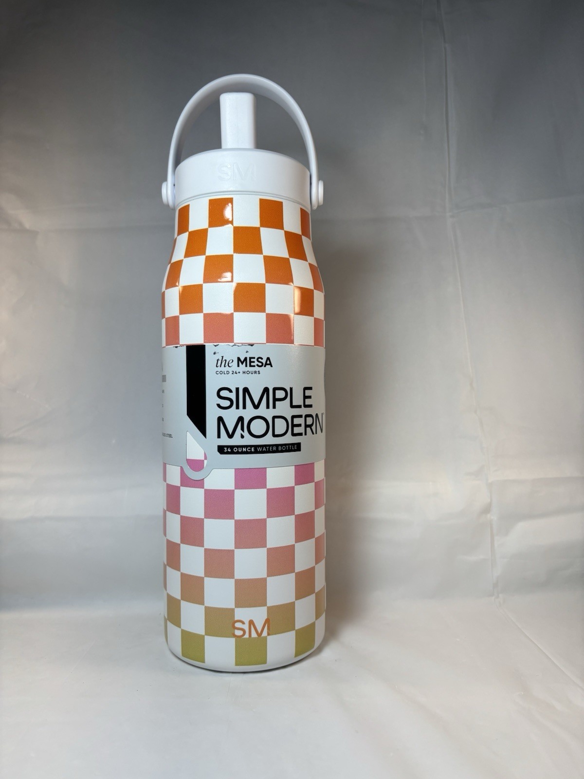 Insulated Flip/lock Spout Lid Orange Check