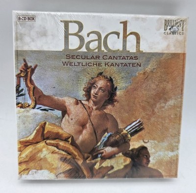 Johann Sebastian Bach Secular Cantatas Weltliche Kantaten 8 CDs Rarität Neu  