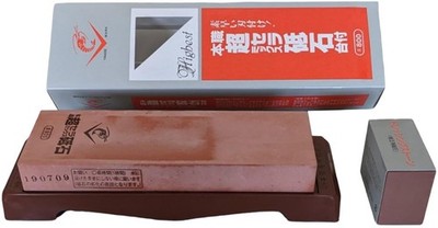 Naniwa Lobster Ceramic Whetstone #800 SS-800 w/ Base Japan