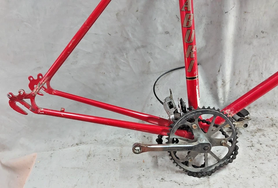 1971 Bridgestone Kabuki Road Bike Frame Set 51cm Small Chromoly Steel USA Ships! - Image 2 of 4