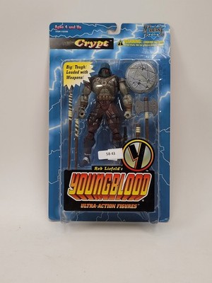 McFarlane Toys Rob Liefeld's Youngblood CRYPT Ultra Action Figure 1995