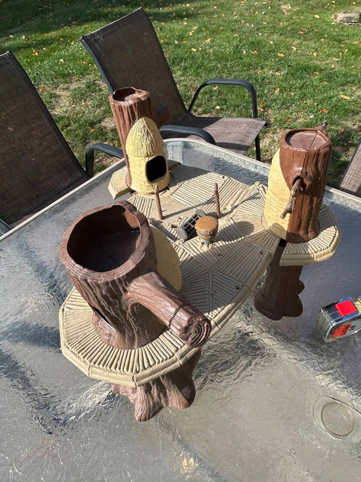 Juego Kenner vintage de juguete Star Wars Ewok Village 1983 (no completo) Foto 2 de 4