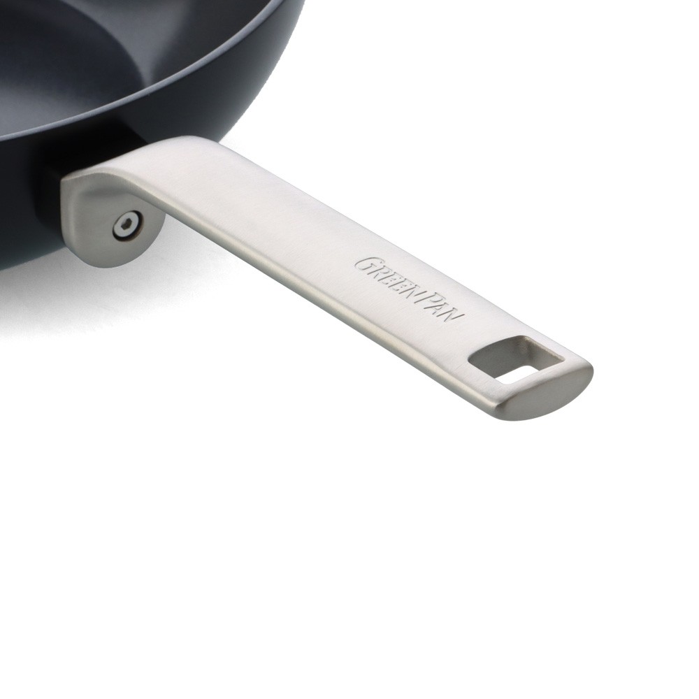 Poêles 20 et 28 cm GreenPan Evolution noire, set en aluminium au design haut de gamme - 2