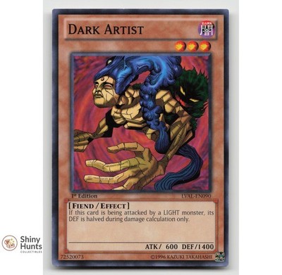 Yu-Gi-Oh Dark Artist LVAL-EN090 Legacy of the Valiant LP