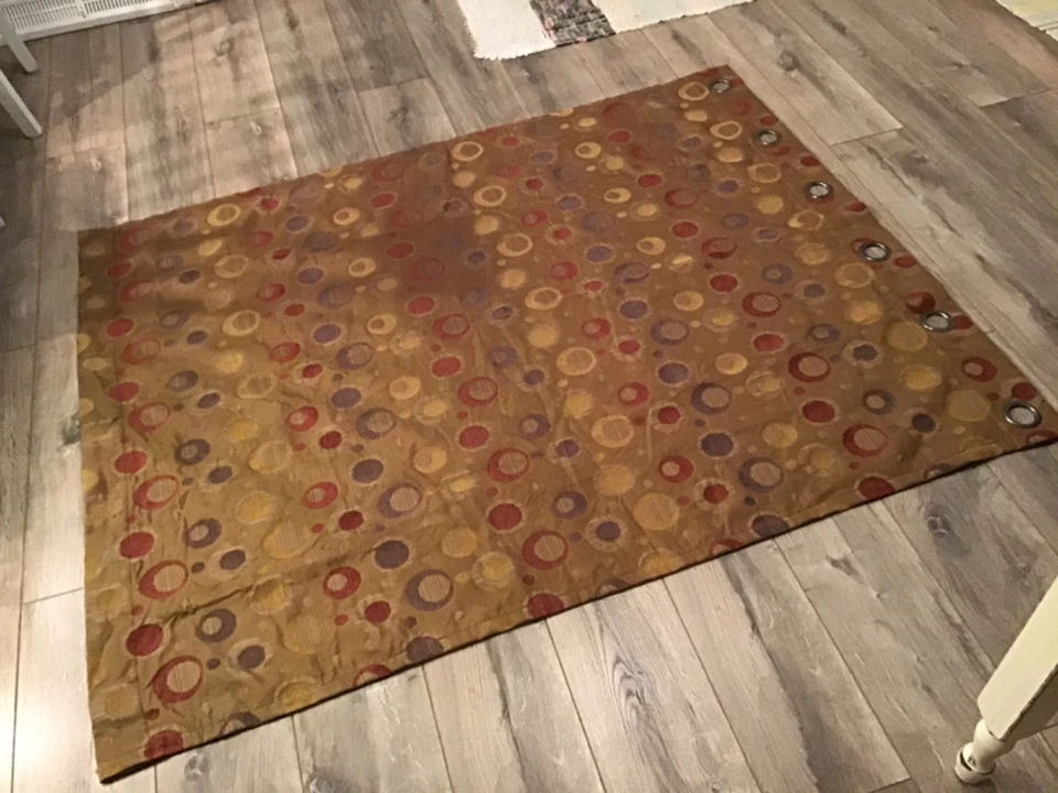 Set of 2 Studio JCP Home Fabric Panels Patterned Blackout Curtains 48” x 63” - Image 2 of 4