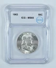 1963 Franklin Half Dollar MS65 ICG *9672