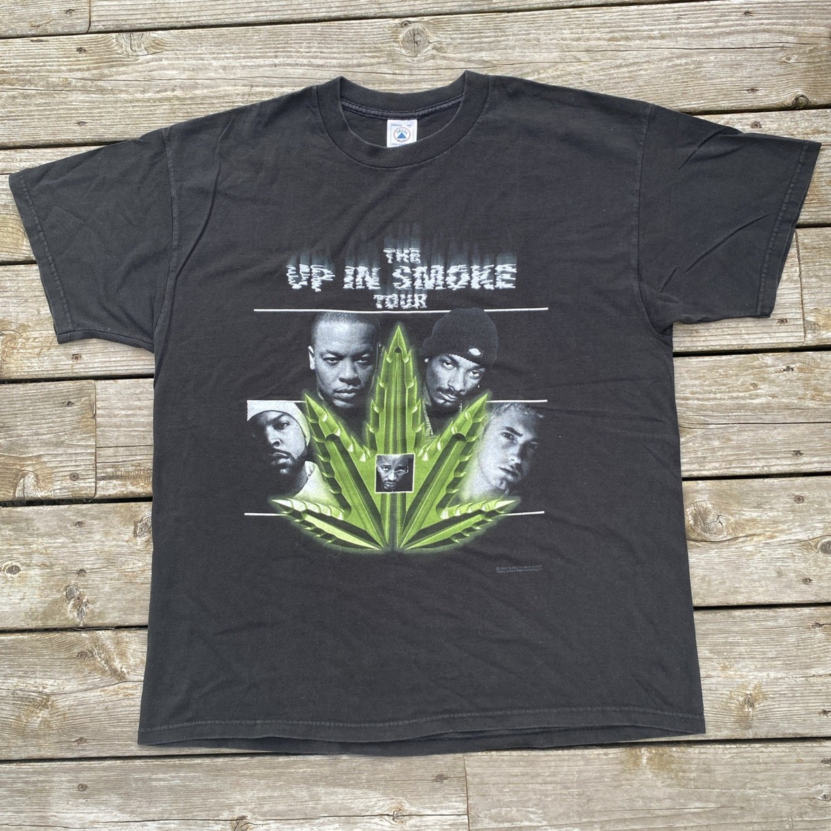 Snoop Dre Eminem Ice Cube Warren G VINTAGE Tee Shirt XL - Up In