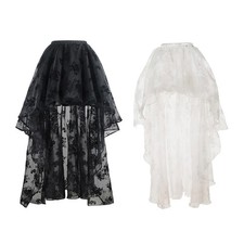 Jupes Tutu hautes et basses pour femmes, jupe en Tulle pour soirée, bal de