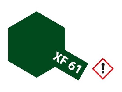 Tamiya Acrylfarbe XF-61 Dunkelgrün matt 23ml #81361