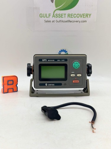 Samyung SPR-1400 GPS Receiver w/ Bracket, Pwr Cord (Used)
