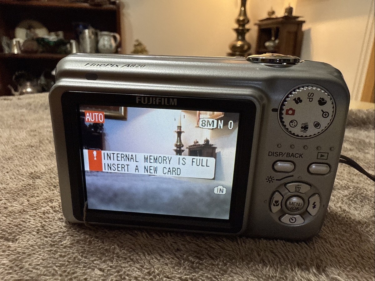 Fujifilm FinePix A Series A820 Digital Camera Silver for