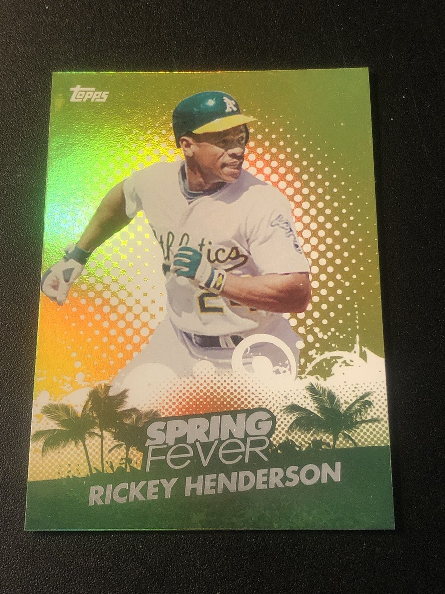 2013 Topps Spring Fever Rickey Henderson #SF-32 HOF | eBay