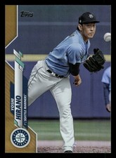 Yoshi Hirano Seattle Mariners 2020 Topps Update Gold Foil #U-167 SN
