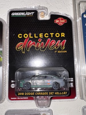 Greenlight Colletor Driven 2018 Dodge Charger hellcat *REGULAR + CHASE LOT*