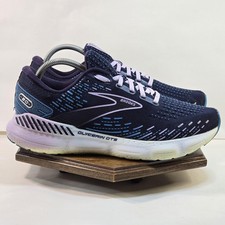 Brooks Glycerin GTS 20 Shoes Womens Size 10.5 Blue Running Support 1203701B499