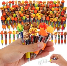Thanksgiving Multicolor Pen in One Cartoon Cute Fun 4-in-1 Cute Pens Bulk