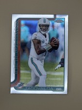 2025 Topps Chrome NFL - Tua Tagovailoa #187 - Dolphins - Base