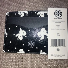 Tory Burch New Slim Printed Card Case $95