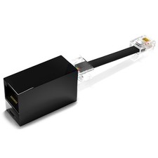 Retailandbulk 1-Pack Rj11 To Rj45 Adapter Phone Line To Ethernet   Rj4