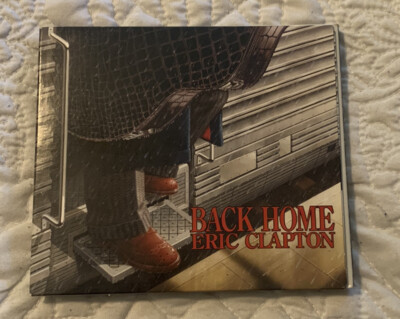 Eric Clapton Back Home CD and DVD Set with Guitar Picks