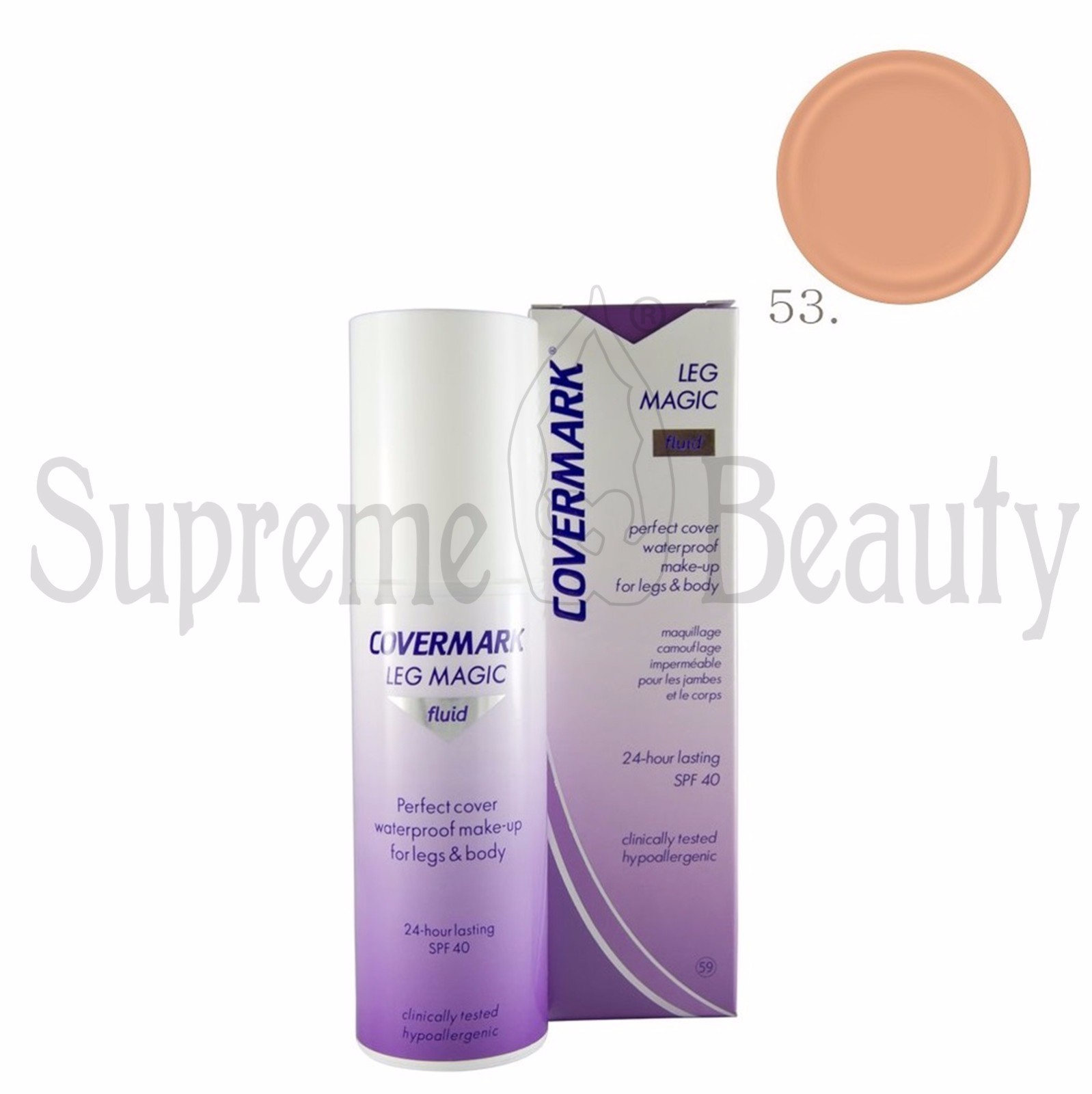COVERMARK LEG MAGIC FLUID CAMOUFLAGE PER INESTETISMI CORPO COLORE 53 75 ML