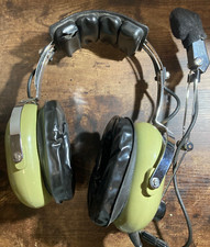 David Clark Model H10-36 Aviation/ Helicopter Headset &amp; M1-dc Headset Microphone