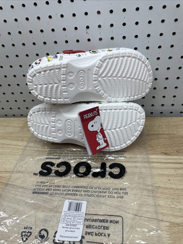 Zuecos clásicos Crocs PEANUTS Charlie Brown Snoopy tallas unisex NUEVO - Imagen 17 de 17