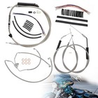 Touring Extended Clutch Throttle Cable Brake Line for 00 06 No Cruise 16