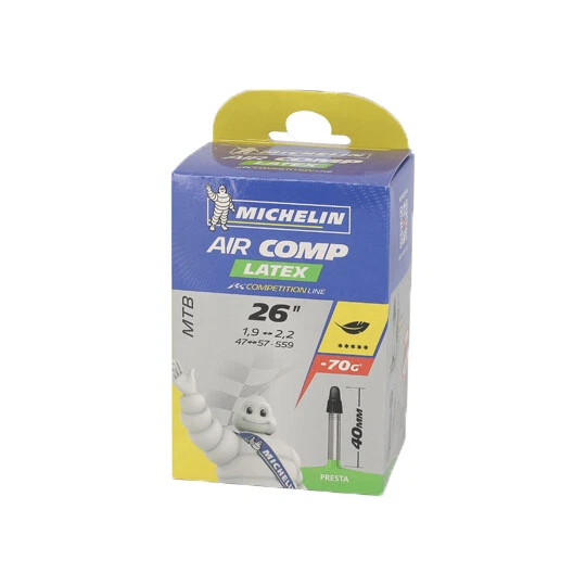 Michelin C4 Latex Aircomp 26" 1.88/2.25 PV 40mm Cyclisme Cycle