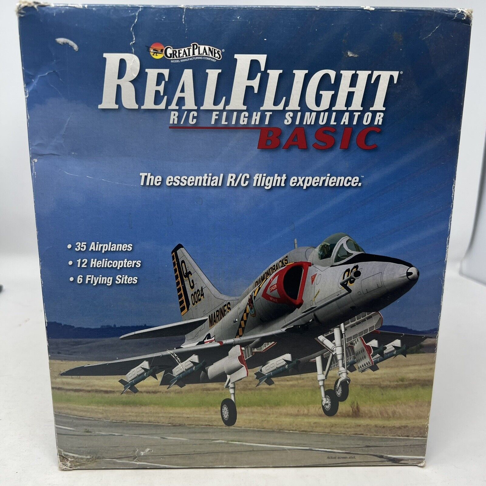 Great Planes RealFlight R/C Flight Simulator Basic Mode with DVD ROM GPMZ4220