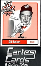 Sid Hudson 1998 Washington Senators 1969 Reunion #17 Washington Senators