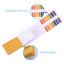 80Pcs PH Indicator Test Strips 1-14 Laboratory Paper Litmus Tester Urine Saliva