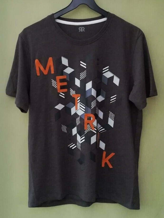 ФУТБОЛКА LA REDOUTE HERREN С ЛОГОТИПОМ METRIK GRAU GR РАСПРОДАЖА M NEU артикул 345 5390₽