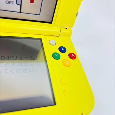 DS&3DSソフト Nintendo New 3DS LL XL Console Pikachu Yellow Pokemon Japan