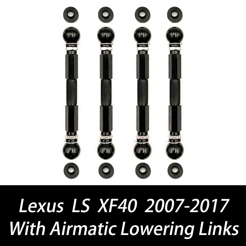 Adjustable Air Suspension Lowering Links Kit For Lexus LS460 LS600