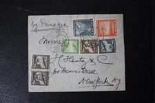 Chile 1939 cover to New York