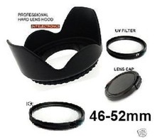 FLOWER HOOD UV LENS CAP 46mm Diretly to JVC GZ-HD7 GZ-HD3 MG575 MG555