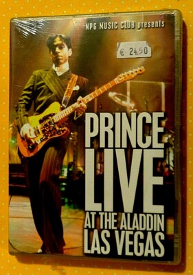 PRINCE - LIVE AT THE ALADDIN, LAS VEGAS - DVD 2003 NEU UND VERSIEGELT