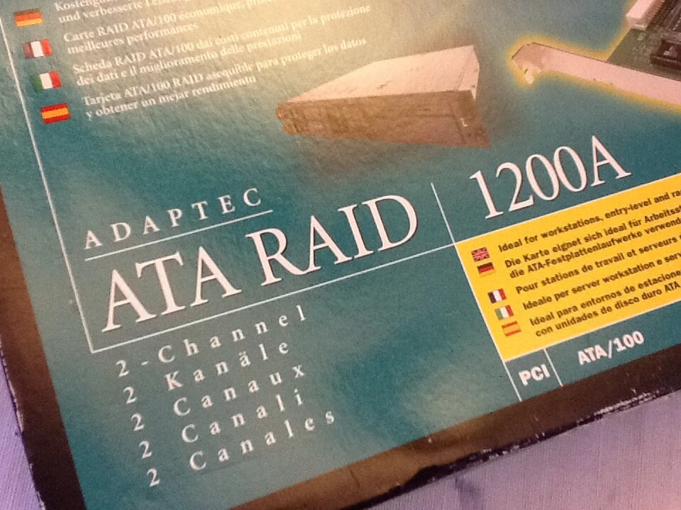 Adaptec ATA Raid 1200A Efigs Raid Controller 1891200EU.Ref:CD_19A - Image 3 of 4