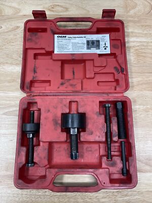 OEM Tools 27031 Pulley Puller / Installer Kit in Red Hard Case Auto Service