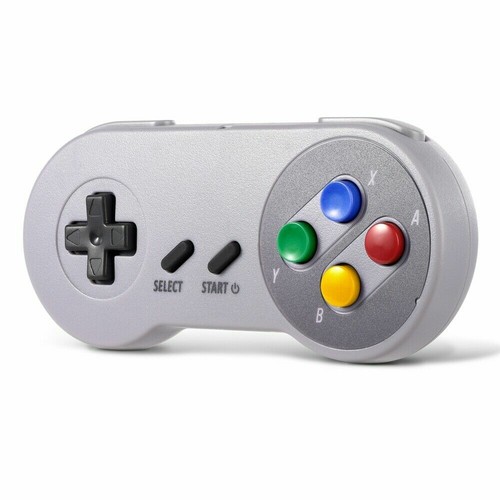 Wireless SNES USB CONTROLLER Super Classic Gamepad For PC Mac Windows 7 8 10 - Picture 8 of 14
