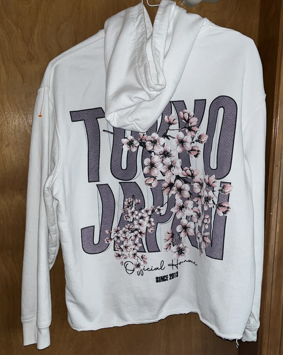 MAN BOO HOO MAN MENS TOKYO JAPAN XS PULLOVER HOODIE