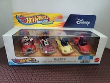 Hot Wheels Disney RacerVerse 4pk  - Mickey, Vanellope,  Stitch, Hiro with Baymax