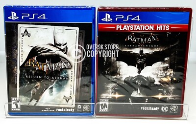 Batman Return To Arkham + Arkham Knight - PS4 - Brand New | Factory Sealed
